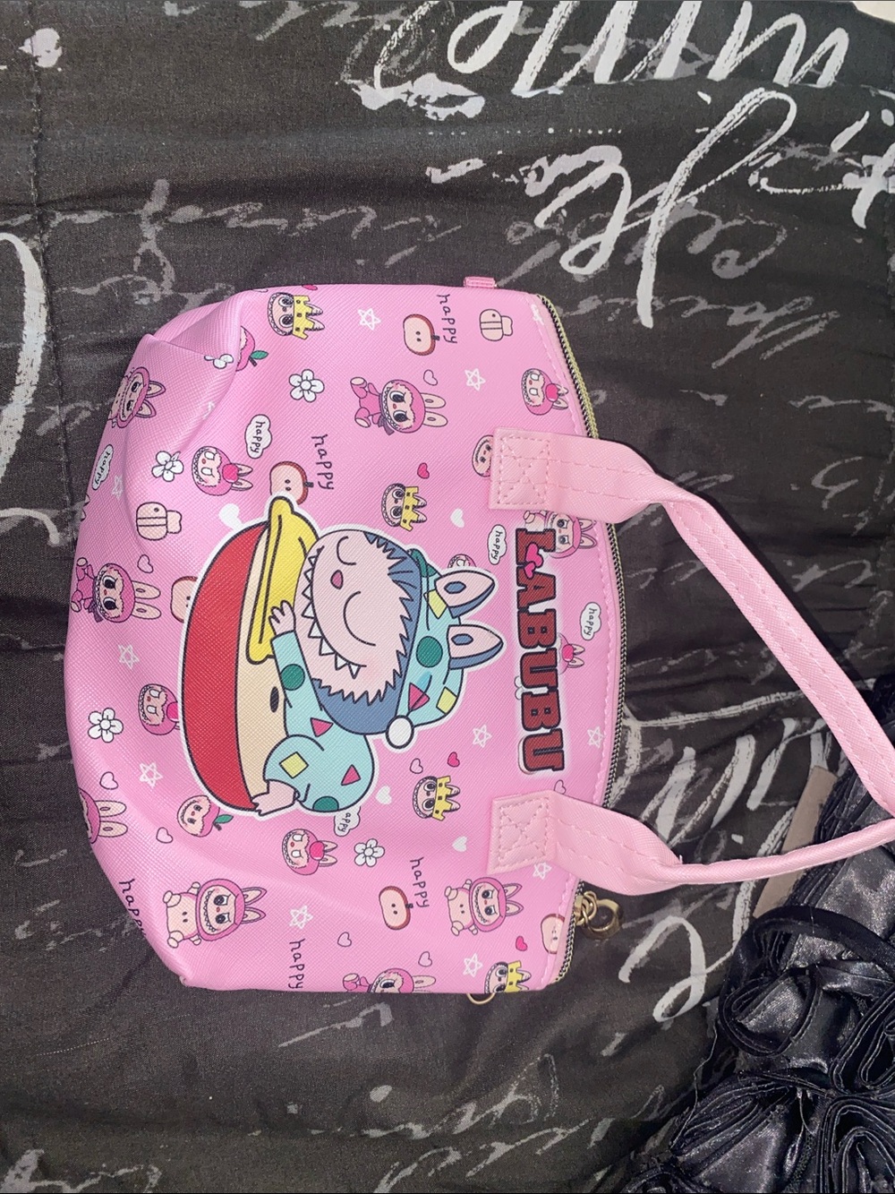 Pink Kids Cartoon Shoulder Bag